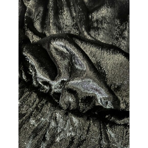 Ramy Brook Women's Shiny Velvet Sleeveless Lauren Top size M - Picture 4 of 4